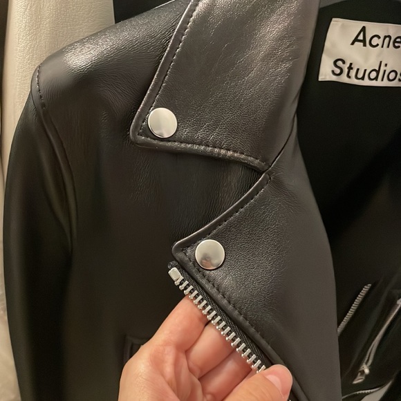 acne studio real leathet jacket - Picture 2 of 5